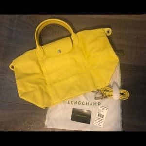 Long Champ le pliage leather